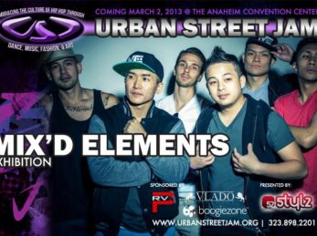 mixd elements urban street jam flyer